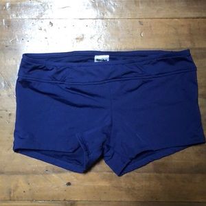 Navy Blue Mossimo Swim Bottoms
